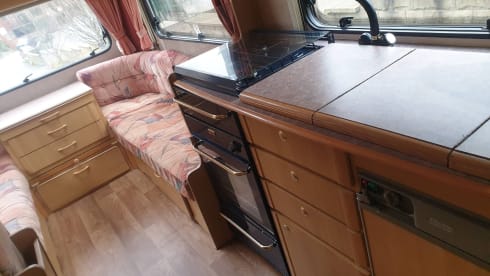 Rita Swift  – 4 berth Fiat campervan from 1999