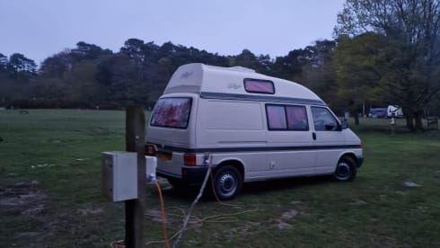 Jerry – 4berth VW T4 Hightop - a great option for couples or familes 
