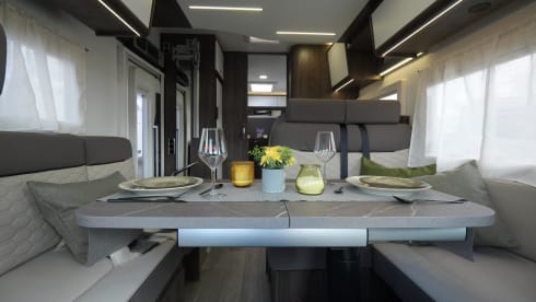 3. Ford Benimar Cocoon 463 for 4 persons (model 2022)