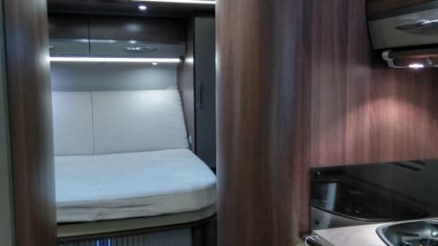 luxurious mobile home integral Bûrstner