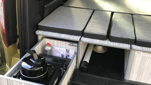 2 berth Ford Tourneo Micro camper from 2015