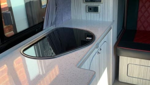 4 berth Volkswagen Transporter Campervan