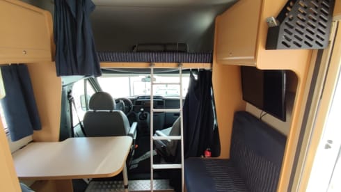 ROLLER TEAM FREEZ – FORD 4 + 1 beds and DOUBLE CLIMATE