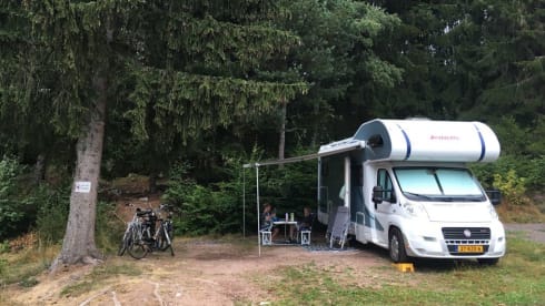 very nice large camper for rent note C driver's license
