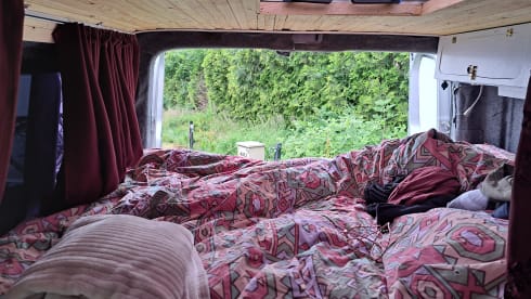 "Mijn-Crafter" sfeervol Off grid  – 2p Volkswagen bus uit 2008
