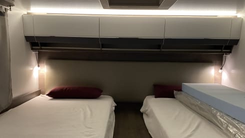 Very modern Benimar Ducato Camper with every luxury.