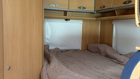 Neat, reliable, and compact 4-seater semi-integrated motorhome from 2002
