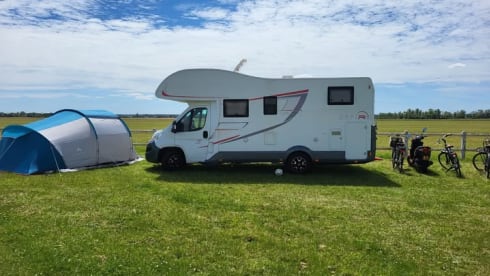 De Wildcamper – 4p Fiat alcove from 2016