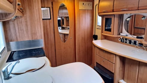 Bornfree  – 2 berth Peugeot bus from 2004