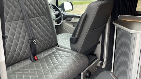 Wallis  – High Spec VW T6 CamperKing Conversion.  Sleeps 4 & Seats 5