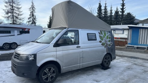Saampjes – 4/5 Person Volkswagen T5 from 2012