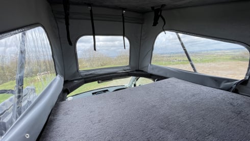 Wallis  – High Spec VW T6 CamperKing Conversion.  Sleeps 4 & Seats 5