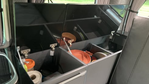 Ginny β 4 berth Volkswagen campervan from 2009