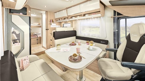 Tino – Comfort family camper for 5p - ITINEO SB740 (integral from 2022)