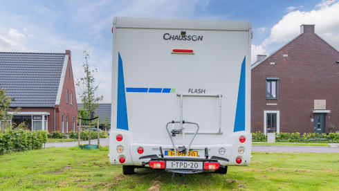 Camper met sfeer – 4 Person Chausson half integral