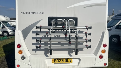 6 berth Roller Team bus from 2023