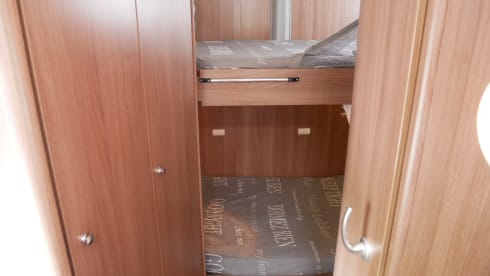 Burstner Argos 6 sleeps 6 seats.