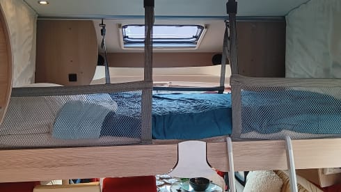 Bertie  – 4 berth Bürstner semi-integrated from 2012