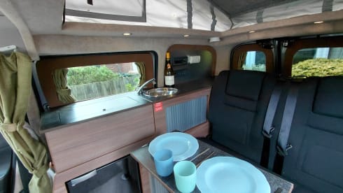 2 berth Nissan campervan from 2016