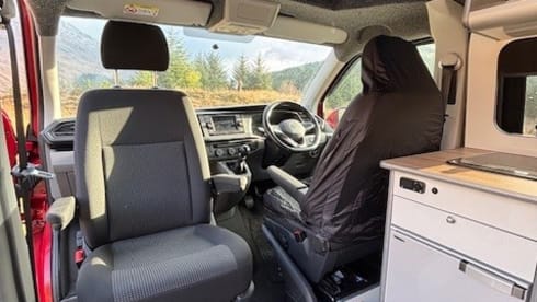 Nicola's Van - Newly Converted - The Ideal Way to Tour Scotland!