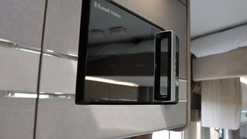 Saltburn motorhome hire  – 6 berth Fiat bus from 2021