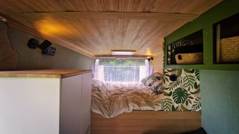 O!vanLife – Tasteful campervan conversion for those seeking peace and quiet
