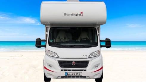 Sunlight – Reisemobil Sunligt mit 6 Schlafplätzen