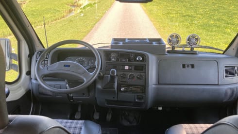 Fiat Ducato motorhome, 6 persons