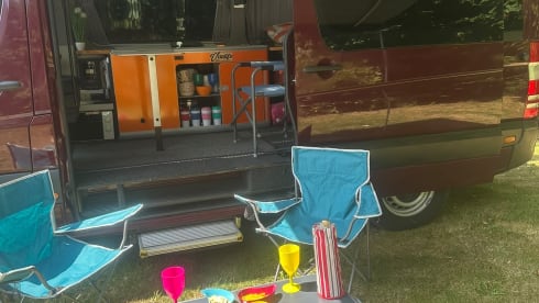 Mr Festie  – 3 berth Mercedes-Benz campervan from 2026