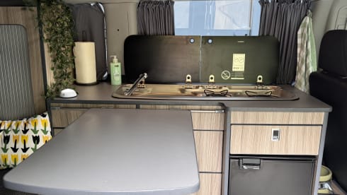 2-person Mercedes-Benz Vito camper van from 2011