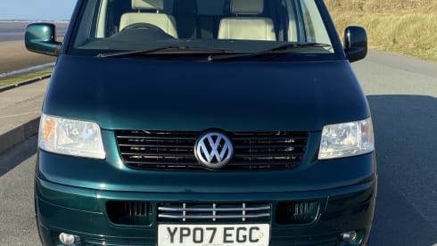 2 berth Volkswagen campervan from 2007