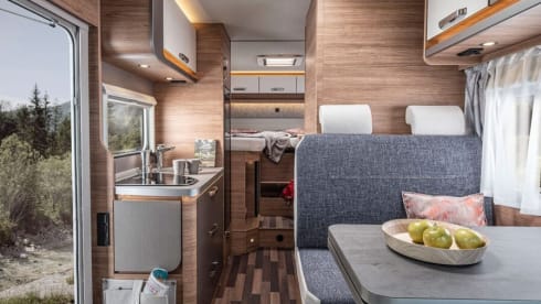 Weinsberg Loft  – Ultimate Freedom! Very luxurious and fully equipped camper with length beds