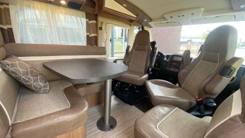Luxury Family Carthago integral motorhome from 2019 - 4 pers