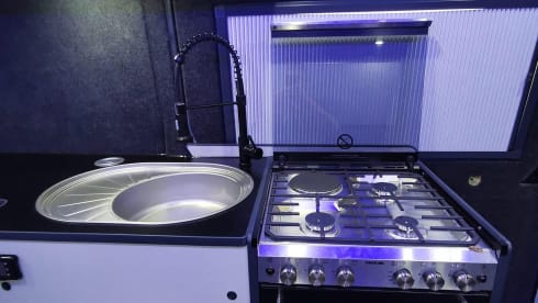 The Adventure Rig – 4 Berth Volkswagen Crafter built for Outdoor Adventures