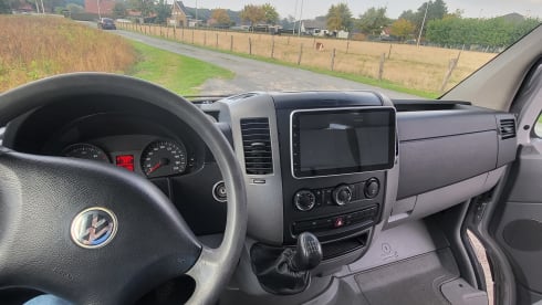 2p Volkswagen campervan uit 2008