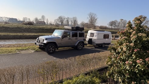 Jeep Wrangler Daktent – 2p Weitere Dachterrasse aus dem Jahr 2017