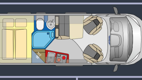 Oranje Boven – Pössl Camperbus 2 Win R Plus from 2019 with 163 HP and Euro6