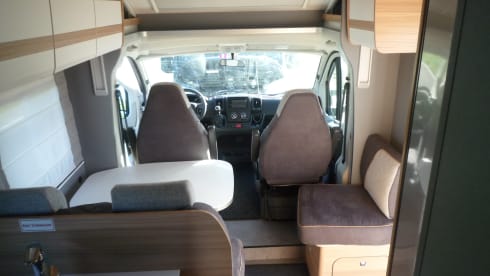 Dethleffs trend with stationary air conditioning