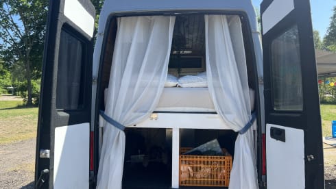 Bakbeest Bertje – 2p camper Bertje is looking for fun