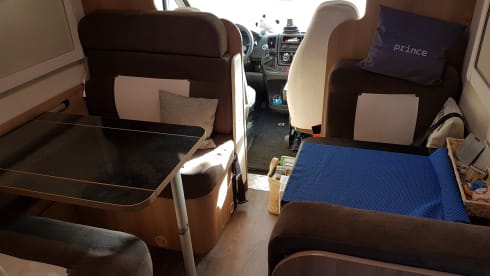 Spacious family camper for rent