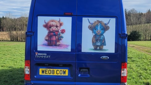 The Wee Cow  – 4 berth Ford Transit 