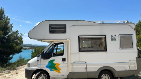 Knusse Knaus – 4p Fiat alcove from 1998