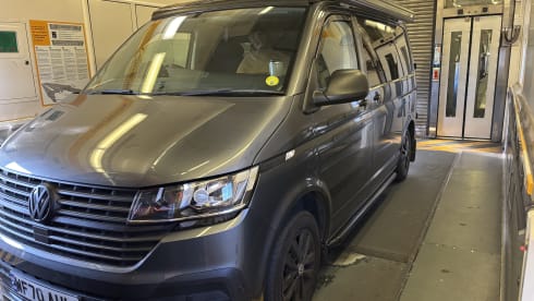 Jean  – 4 berth Volkswagen Transporter T6.1 POP Top campervan from 2020