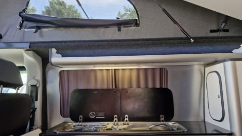 4 berth Volkswagen campervan from 2017