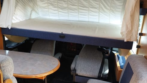 Hasselt  ( overijssel) – 4p Rapido integrated from 2004, Fiat ducato