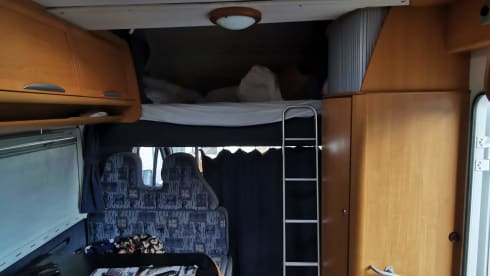 Mizar – Large camper with 2 double beds to travel all over Sardinia