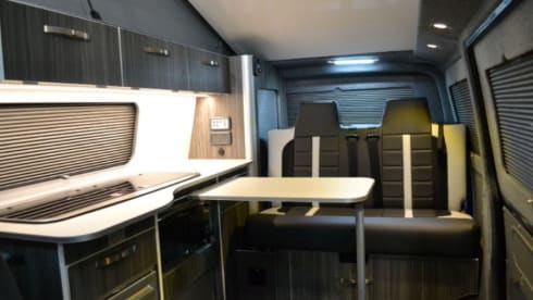 Luxury VW T5 Sportline Camper Van with 160w Solar Panel