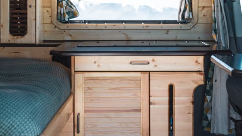 The Vancrafters – 2p Volkswagen campervan The Vancrafters Interior