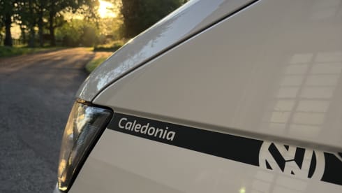 Caledonia  – VW custom campervan hire from Edinburgh Airport - Highlands Scotland 