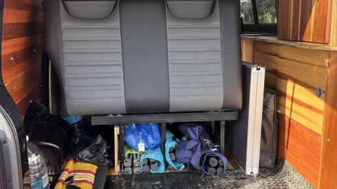 4 berth Volkswagen campervan 2016 6 speed, unique wooden interior